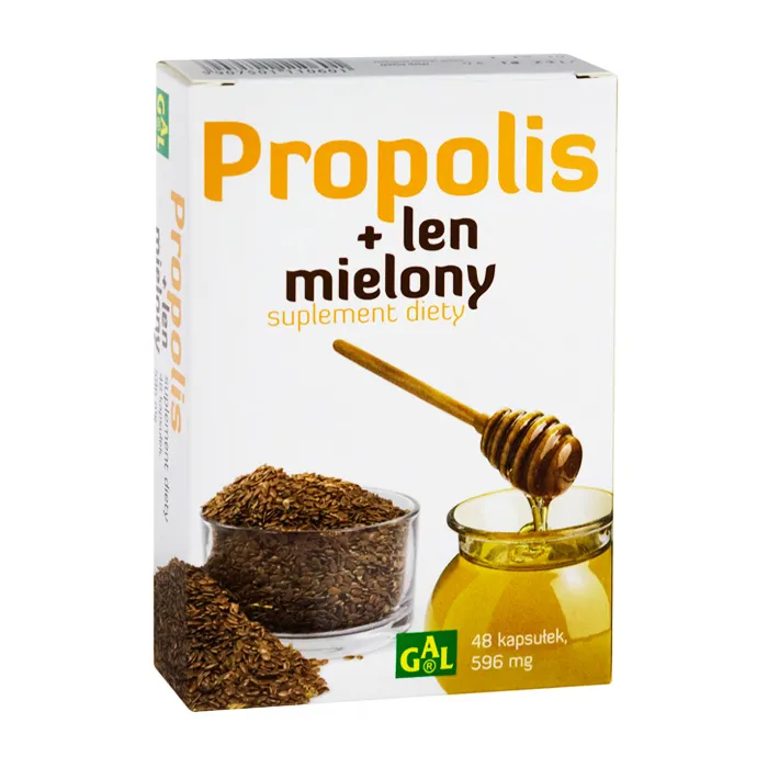 Propolis i len w kapsułkach gal