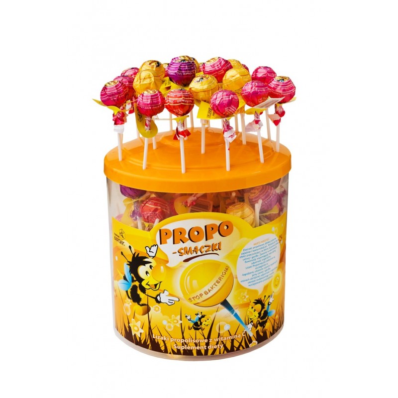 Lizaki z propolisem i miodem